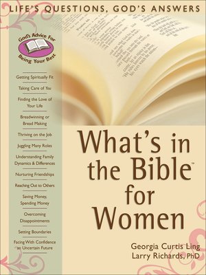 cover image of What's in the Bible for Women